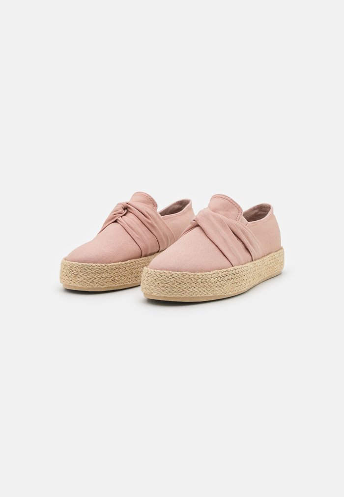 Chaussure Basse Anna Field Espadrillas Plates Slip on Rose Clair Femme | UMW-5183037